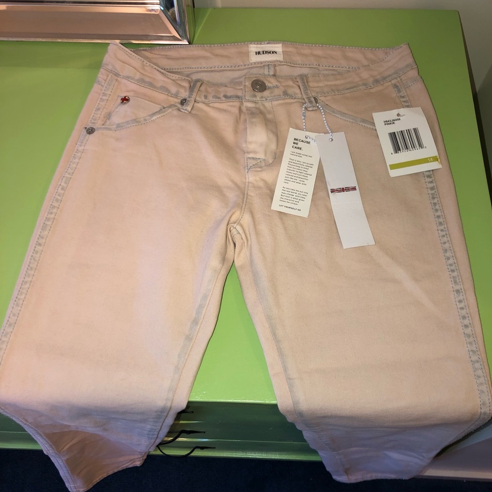 Brand New Light Pink Hudson Jeans